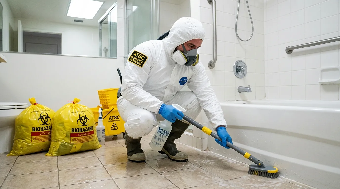 Decontamination equipment deployed for Blood Cleanup in Jacksonville